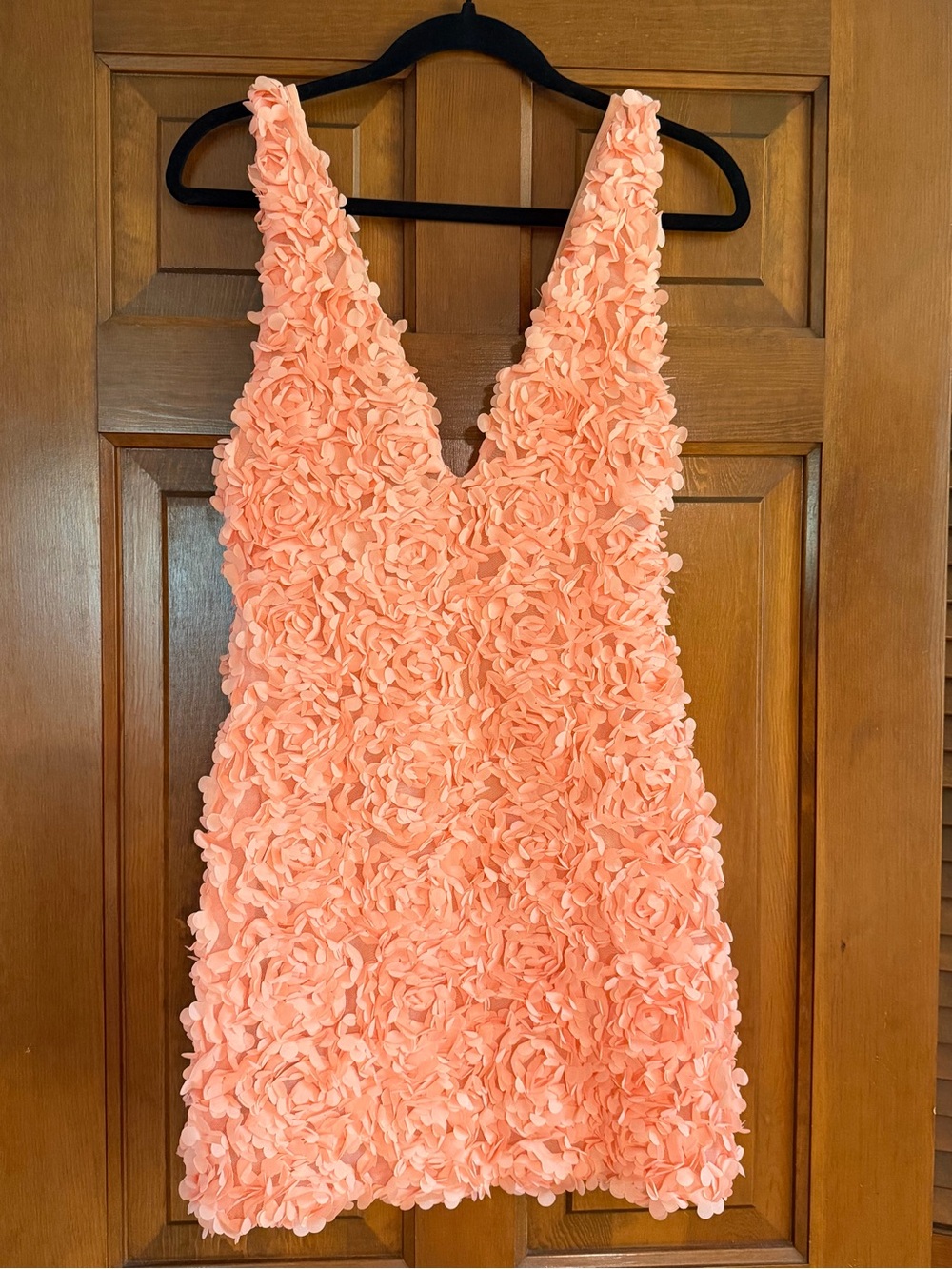 House of CB Faena 3D Flower Sleeveless Minidress